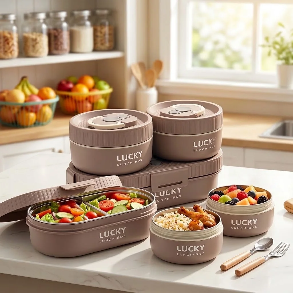Meal Prep Bowl - 304 Stainless Steel Bento Box Thermal