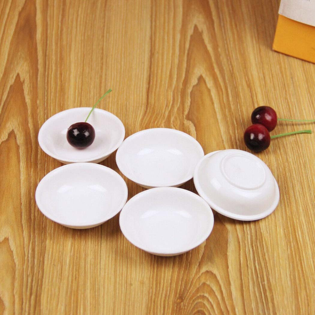 Sauce Dipping Cup - Bộ 5 Nhựa Trắng Nước Chấm