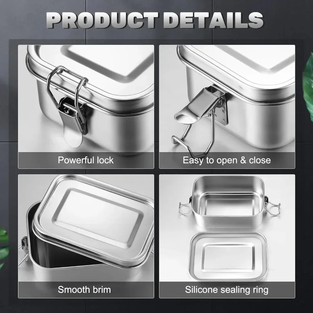 Stainless Steel Lunch Box for  - đánh giá và giá Meal Prep Bowl