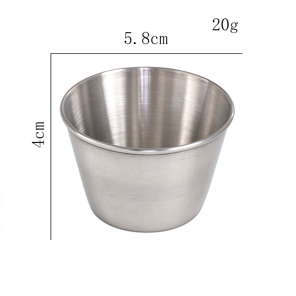 Kitchen Stainless Steel Multi- - đánh giá và giá Sauce Dipping Cup