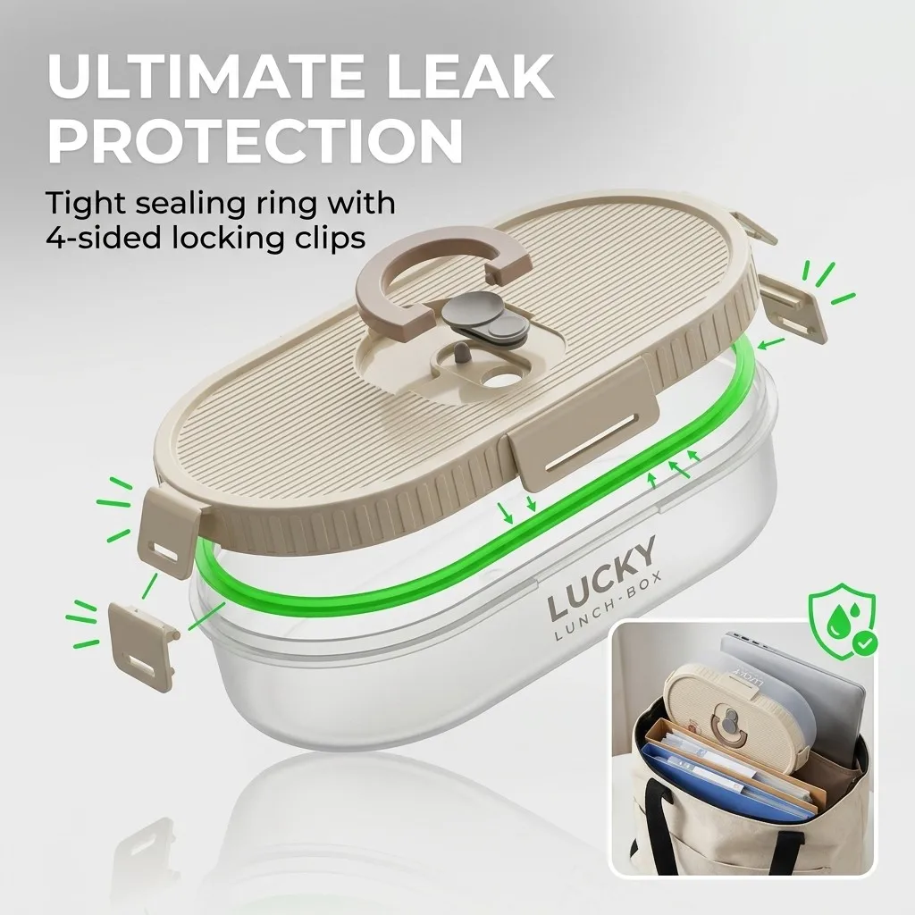 Portable Bento Lunch Box Set L - đánh giá và giá Meal Prep Or Prep Meal