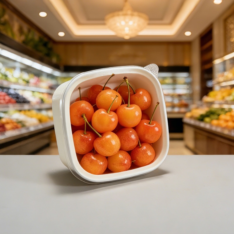 White Square Paper Salad Bowl  - đánh giá và giá Meal Prep Bowl