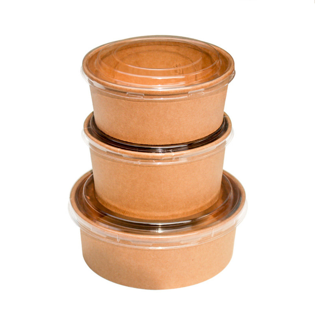 20pcs Kraft Paper Disposable F - đánh giá và giá Meal Prep Bowl