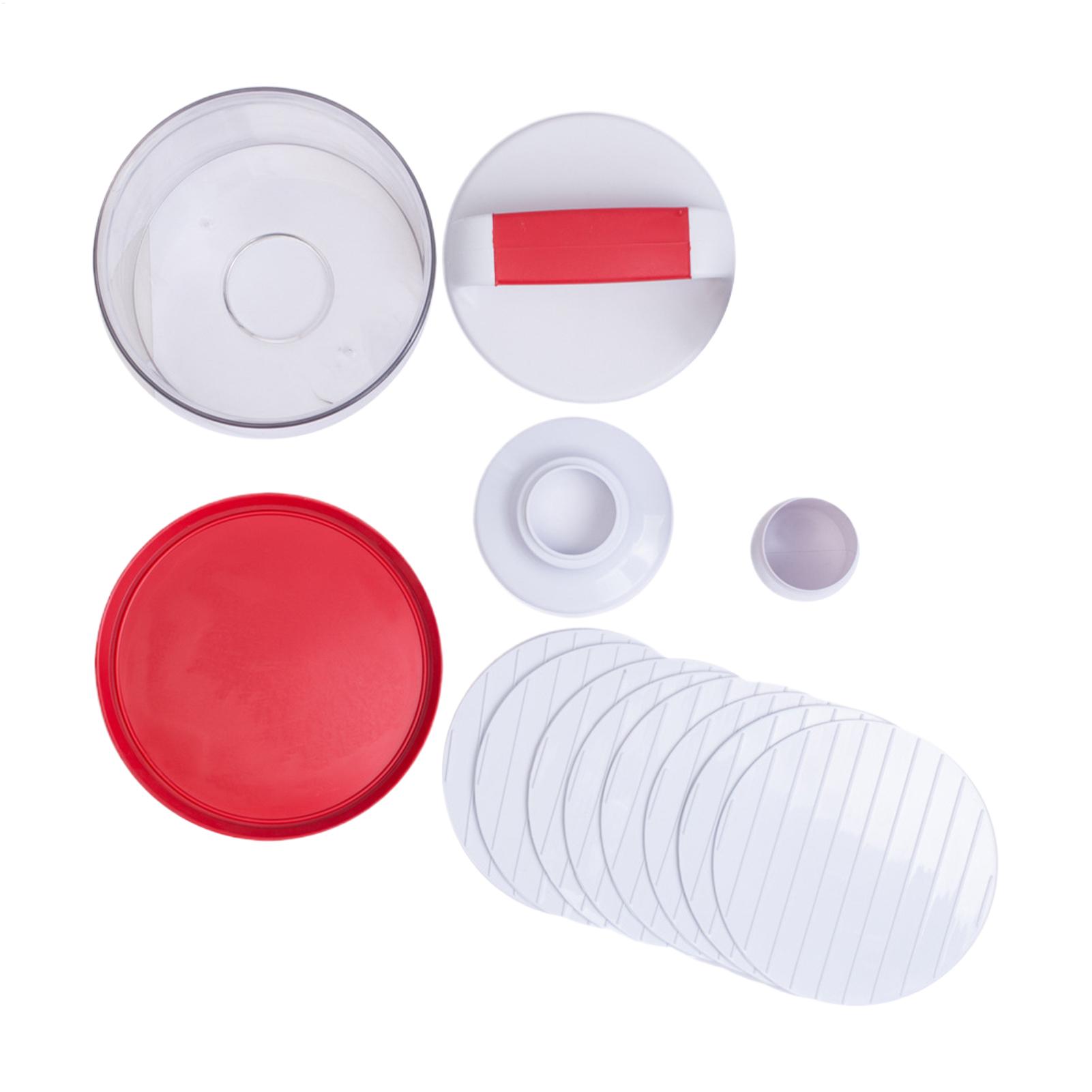 Hamburger Patty Maker Press No - đánh giá và giá Meal Prep Template