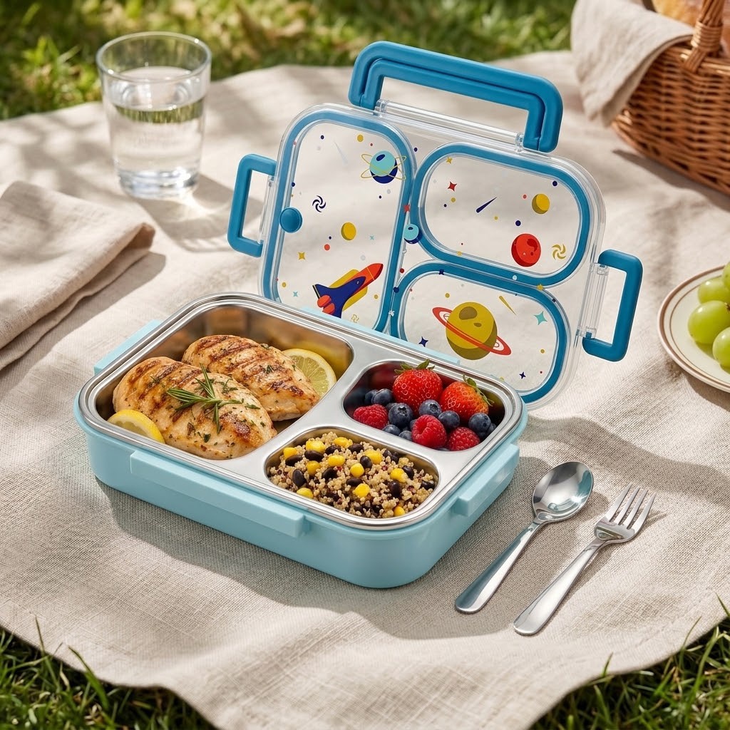 900ML Cute 304 Stainless Steel - đánh giá và giá Meal Prep Bowl
