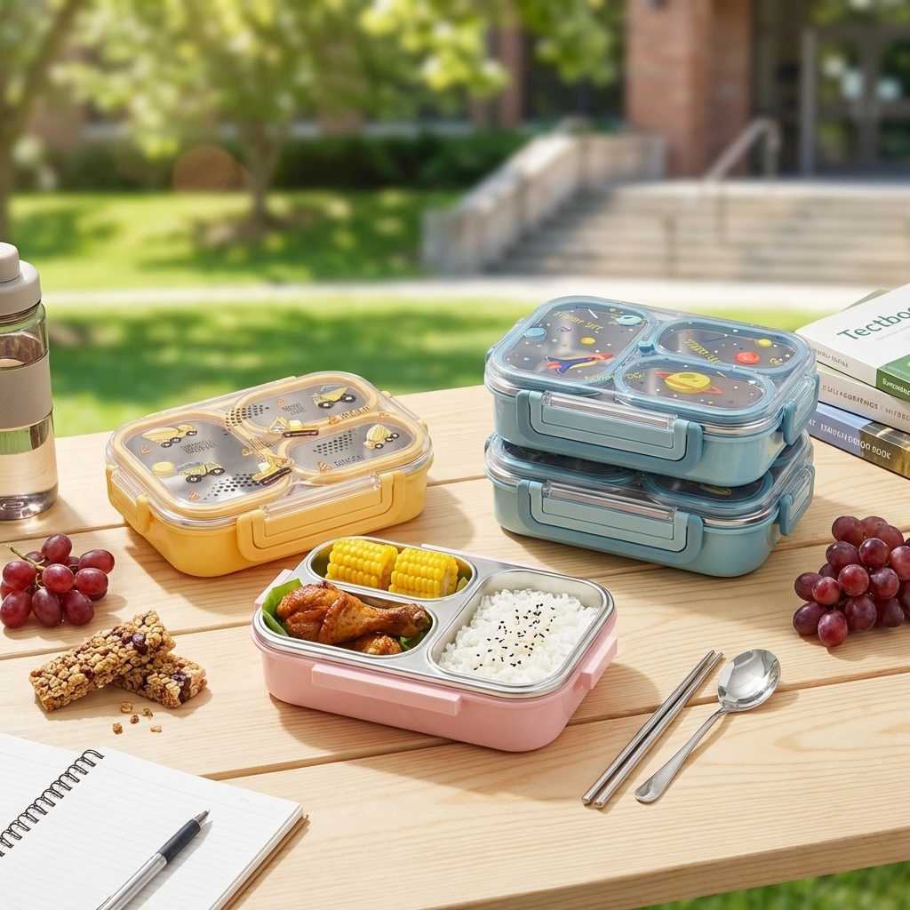 900ML Cute 304 Stainless Steel - đánh giá và giá Meal Prep Bowl