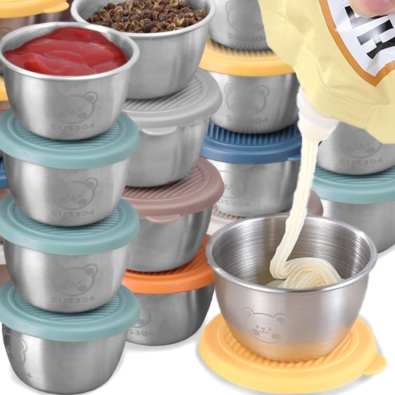 10/1pc 50ml Leakproof Stainles - đánh giá và giá Sauce Dipping Cup