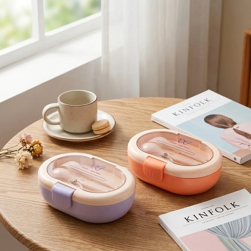 Plastic Bento Box with Cutlery - đánh giá và giá Meal Prep Or Prep Meal