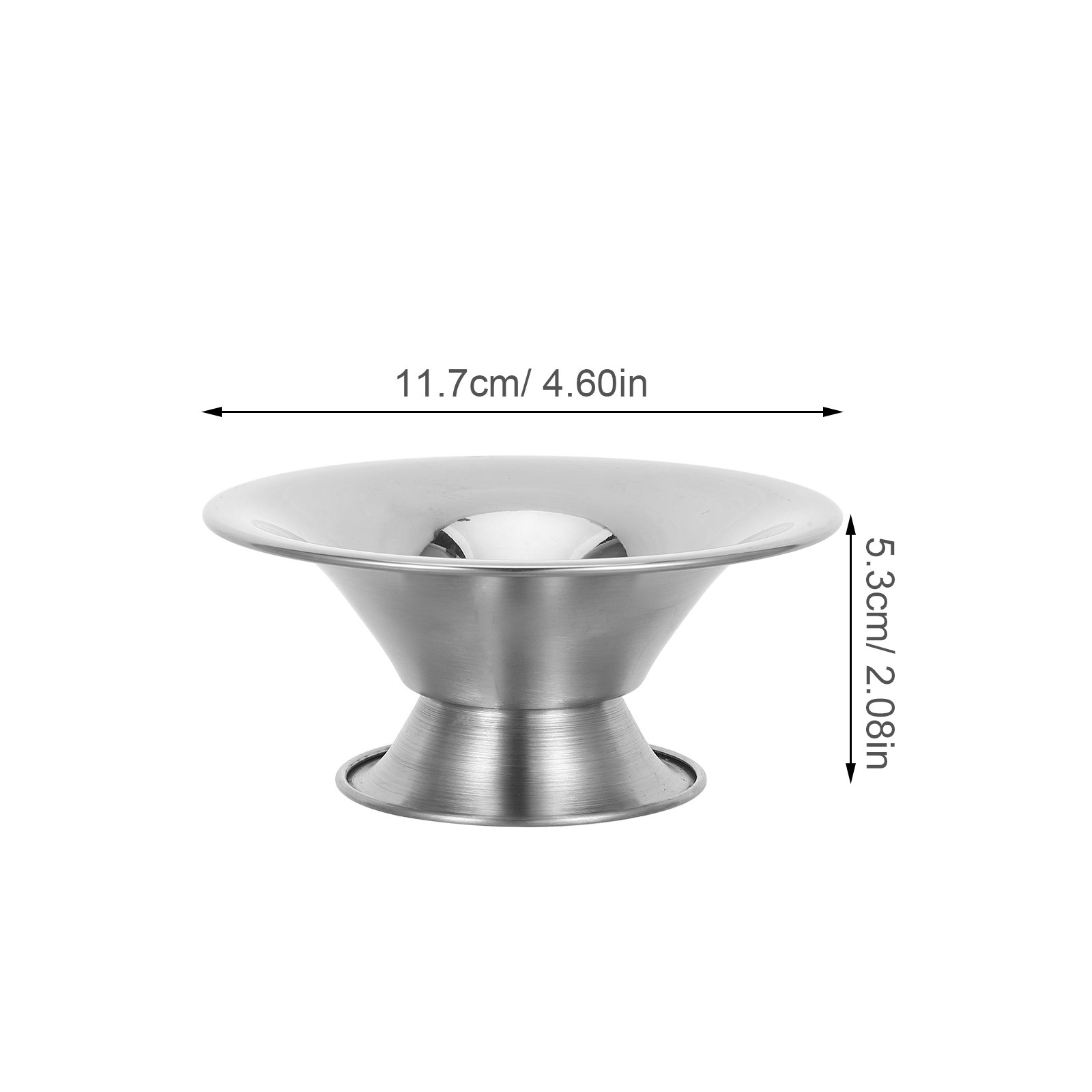 Stainless Steel Salad Bowl Foo - đánh giá và giá Sauce Dipping Cup