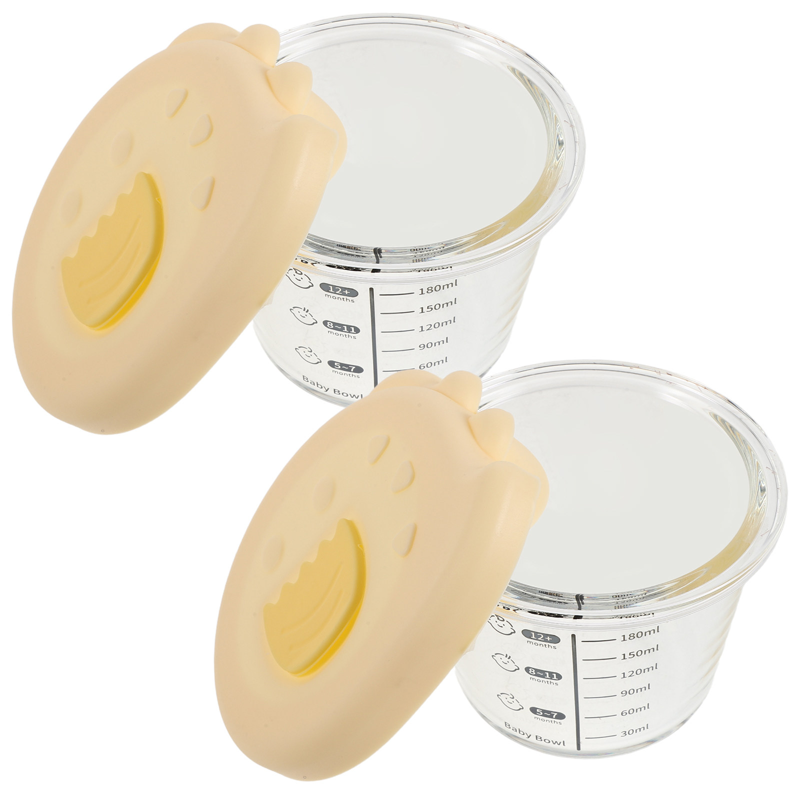 2Pcs Baby Food Storage Bowls G - đánh giá và giá Meal Prep Bowl