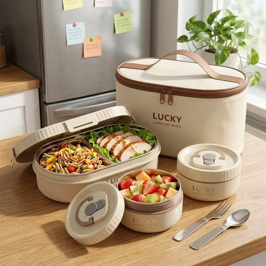 304 Stainless Steel Bento Box  - đánh giá và giá Meal Prep Or Prep Meal