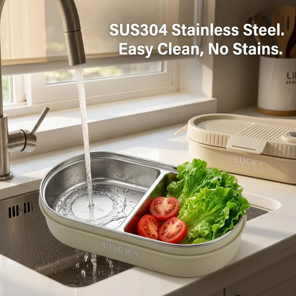 304 Stainless Steel Bento Box  - đánh giá và giá Meal Prep Or Prep Meal