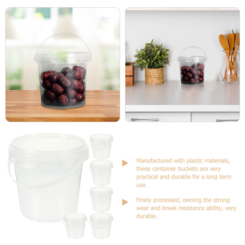 6Pcs Clear Food-Grade Plastic  - đánh giá và giá Meal Prep With Rice